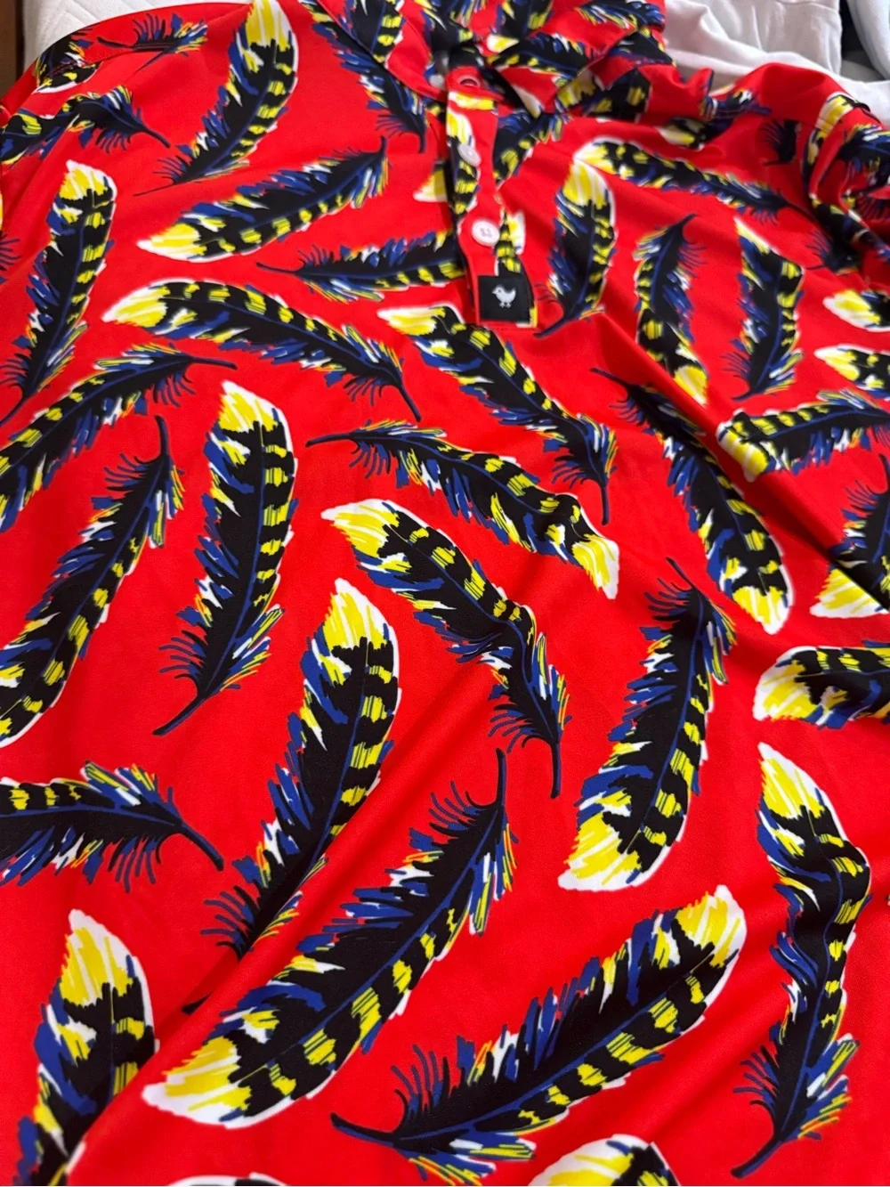 Bad Birdie Hooded Throw in Pink, Blue, Yellow, Black, White
